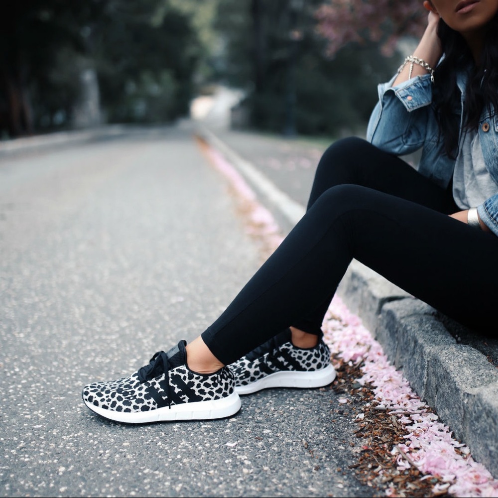 SOLD NIB Adidas Swift Run Leopard / Cheetah Shoes